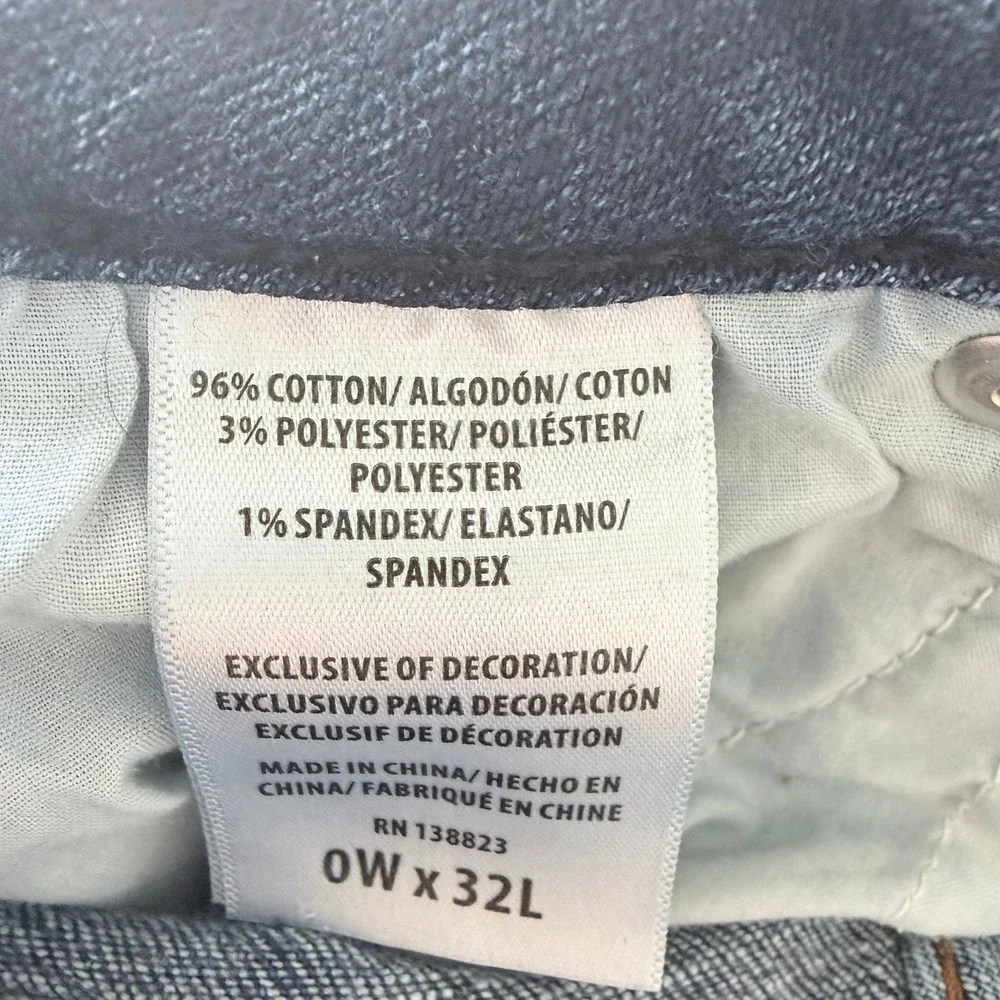 Idyllwind Miranda Lambert‎ Womens Dark Wash Flare Jeans Size 0W x 32L Western